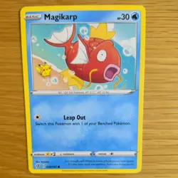 MAGIKARP 039/192 POKEMON CARD (REBEL CLASH SET) - Image 1