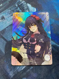 Tokisaki Kurumi Date A Live SR Holo Goddess Story Sexy Waifu Card - Image 1