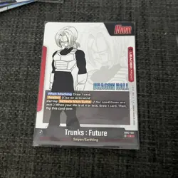 Trunks : Future SB02-001 Leader Manga Art - Dragon Ball Card Game FUSION WORLD - Image 2