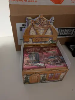 HARRY POTTER TRADING CARD GAME DIAGON ALLEY 3 x SEALED BOOSTER PACKS 2002 WOTC A - Image 2