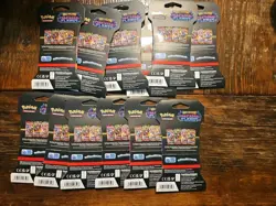 ##Pokemon TCG PHANTASMAL FLAMES Sleeved Booster Packs New Sealed Lot of 12 Packs - Image 3