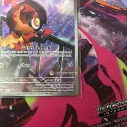 2025 Pokemon Phantasmal Flames Charcadet 022 Pokemon Center Promo ETB Stamped - Image 4