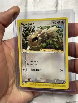 Pokemon TCG Zigzagoon EX Sandstorm 85/100 Regular Common NM/MT Vintage Card TCG - Image 2