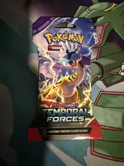 Pokemon TCG: Scarlet & Violet Temporal Forces Sleeved Booster Pack New/Sealed - Image 1
