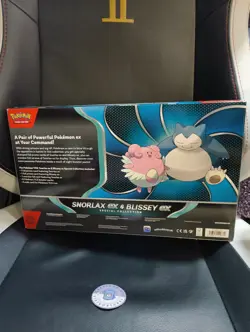 Pokemon Tcg: Snorlax Ex & Blissey Ex Special Collection Box New Sealed - Image 2
