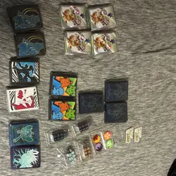 Pokemon TCG Sleeves Dice Markers Lot - Image 1
