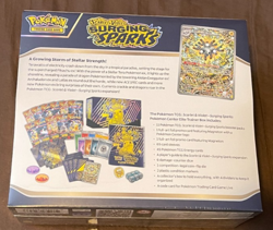 Pokemon TCG Scarlet And Violet Surging Sparks Pokemon Center ETB Sealed New - Image 2