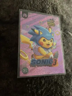 POKEMON PIKACHU COSPLAY! * SONIC 3 * E32 * BOX HIT* Pink Holo - Image 1