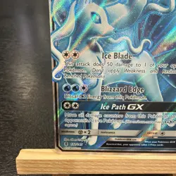 Pokemon - Alolan Ninetales GX (Full Art) 132/145 Sm-Guardians Rising Holo (2017) - Image 4
