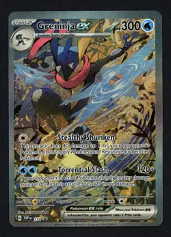 Greninja ex SVP 132 SV: Scarlet & Violet Promo Pokemon TCG - Image 1