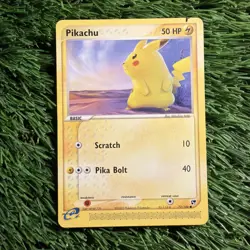 Pikachu EX Sandstorm Non-Holo 72/100 Pokemon TCG MP - Image 1