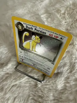 Pokemon TCG Dark Persian Holo Black Star Promo 17 with Swirl WOTC NM - Image 3