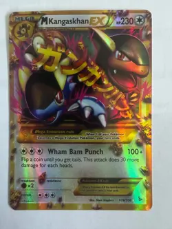 M Kangaskhan EX 109/106 Secret Rare XY Flashfire Holo NM 2014 Pokemon - Image 1