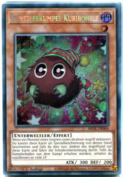 Yu-GI-OH Kunstlerkumpel Kuribohble Secret Rare BROL-DE064 - Image 1