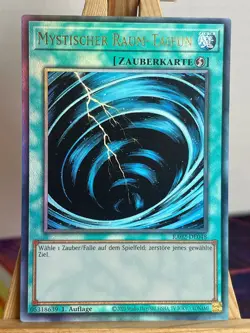 Mystischer Raum-Taifun RA02-DE048 Ultimate Rare Deutsch NM YUGIOH - Image 1