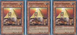 Yu-Gi-Oh! 3x Tortue Pyramide SDZW-FR007 TP5-FR017 1ere Ed. EXCELLENT Format Goat - Image 1