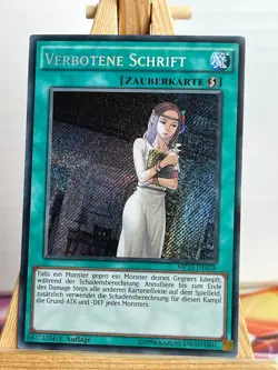 Verbotene Schrift MP15-DE038 Secret Rare Deutsch NM YUGIOH - Image 1