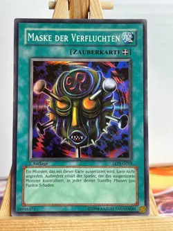 Maske Der Verfluchten LON-G019 1st Super Rare Deutsch EX YUGIOH - Image 1