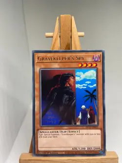 Gravekeeper's Spy - Rare 1st Edition KICO-EN031 - NM - YuGiOh - Image 1