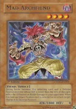 1x (LP) Mad Archfiend - CSOC-EN003 - Rare - Unlimited Edition YuGiOh - Image 1