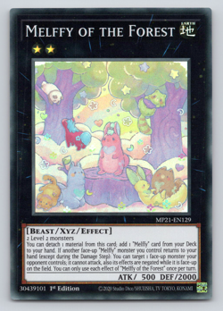 Melffy of the Forest - MP21-EN129 - Super Rare - 1st Edition Yugioh - Image 1