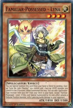 Familiar-Possessed - Lyna - MACR-EN037 - Common - 1st Edition - Yugioh - Image 1