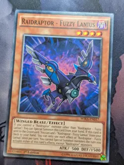 Raidraptor - Fuzzy Lanius - WIRA-EN017 - Common YuGiOh! - LP - Image 1
