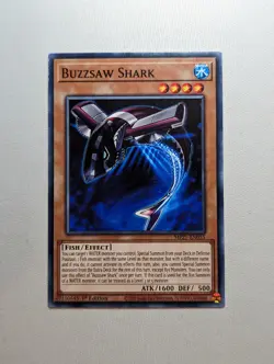 Buzzsaw Shark MP21-EN055 1st Edition YuGiOh TCG Card LP/VLP - Image 1