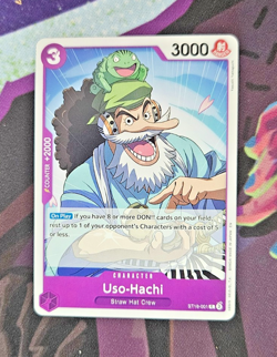 One Piece Card Game - Uso-Hachi ST18-001 Starter Deck 18 Standard English Mint - Image 1