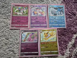 Pokemon TCG Gem Pack Volume 2 Chinese Bundle 59 Cards Eevee Eeveelutions NM - Image 5