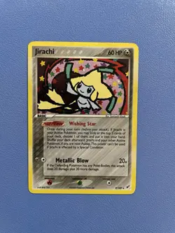 Jirachi 9/107 Deoxys Holo Rare Pokemon Card – Lightly Played - Image 1