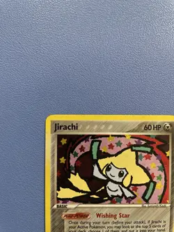 Jirachi 9/107 Deoxys Holo Rare Pokemon Card – Lightly Played - Image 2