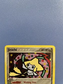 Jirachi 9/107 Deoxys Holo Rare Pokemon Card – Lightly Played - Image 3