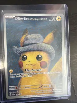 Pikachu with Grey Felt Hat 085 Sv: Scarlet & Violet Promo Cards Regular LP - Image 1