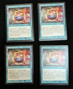 Vision Charm Visions x4 Playset LP MTG - English - Blue Instant - Image 1