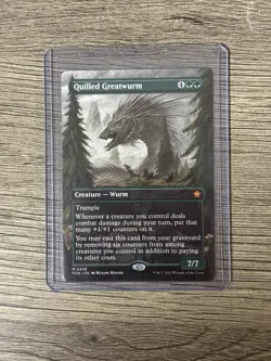 Quilled Greatwurm (Borderless) Foundations Regular - Image 1