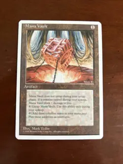 Mana Vault MTG Core Set 4th Edition Regular - Image 1