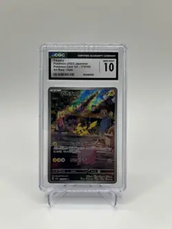 Pikachu - Art Rare - GEM MINT - CGC 10 - #173 - Japanese SV2a - Pokemon TCG - Image 5