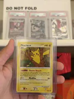 Pokemon Diamond and Pearl Pikachu DP16 Black Star Promo - Image 1