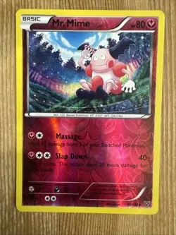 Mr. Mime 91/146 Uncommon Reverse Holo Pokemon Cards LP - Image 1