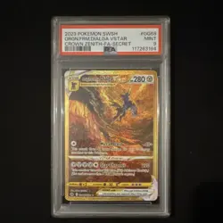 Pokemon Origin Forme Dialga VSTAR GG68 Secret Rare Holo Crown Zenith TCG Card - Image 1