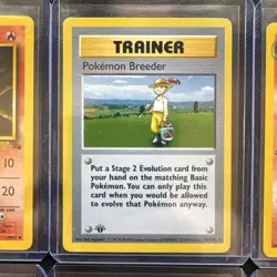 1st Edition Pokemon Breeder, Neo Dest./ Discovery/ Genesis/ Fossil lot - 7 NM+ - Image 3