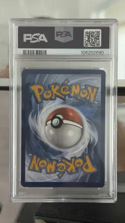 Pokemon TCG Bulbasaur Holo Rare MEW 151 Card 166/165 PSA 10 - Image 2