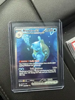Blastoise ex 200/165 SV: Scarlet & Violet 151 Pokemon TCG NM (SKU 1-2) - Image 1