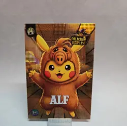 Alf (Pikachu) #E33 - Gold Holo Box Hit Electric Pikachu Cosplay - Pokemon - Image 1