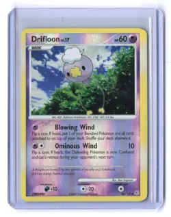 Drifloon 46/130 - Diamond & Pearl - Reverse Holo Uncommon NM Pokemon TCG Vintage - Image 1