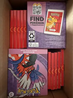2025 Pokemon McDonald's Happy Meal Dragon Discovery Cards (Koraidon 3)[40 Packs] - Image 1