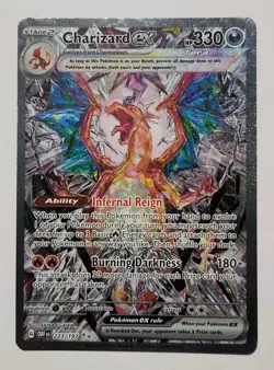Charizard ex 223/197 Special Illustration Rare Pokemon SV03: Obsidian Flames NM - Image 1