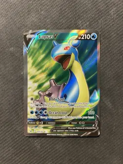 Pokemon TCG Lapras V 189/202! NM/LP Condition! See Description! - Image 1