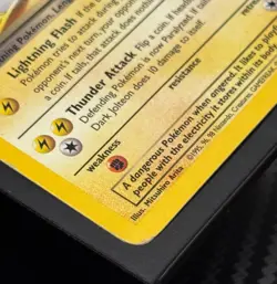 Vintage Pokemon TCG - Dark Jolteon 38/82 - Team Rocket Uncommon - WOTC Era - MP - Image 4